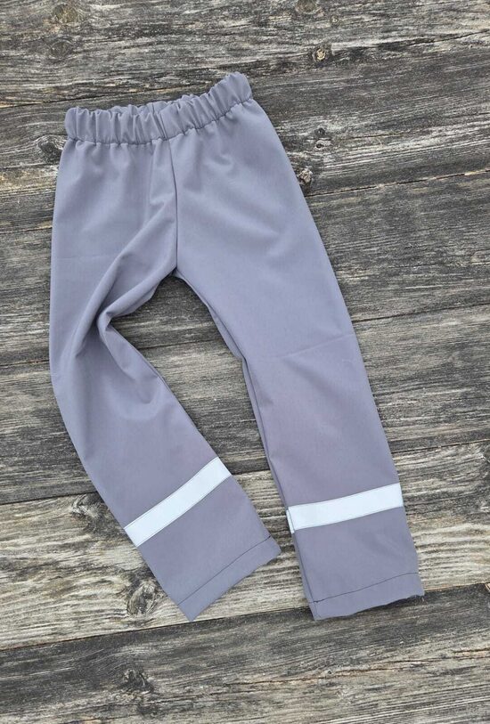 Pelēkas Softshell bikses